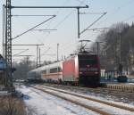 101 077-6 zieht am ...  Marius S. 06.02.2012