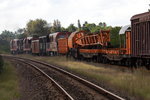 Zug mit 4 Dieselloks auf dem Weg in Santa Clara 07.12.2009