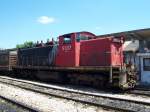 51217 vor Personenzug im Bahnhof von Santa Clara
09.04.2009