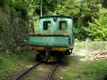 S�dtirol,Laas im Vinschgau.Laaser Marmorbahn.Die Tallok 1930(TIBB/ C&T)wartet am unteren Teil ...