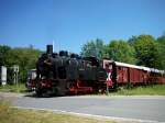 Zug der Landeseisenbahn Lippe, am 27. Juni 2010 auf der ...