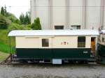 LEP - Postwagen Z 5 abgestellt in Echallens am 19.05.2010 ...