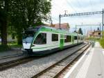 LEB - Triebwagen RBe 4/8 42 bei einer Testfahrt im ...
