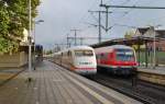 ICE2-Zug neben ein Wittenberge ...  Thomas Flebbe 05.11.2010