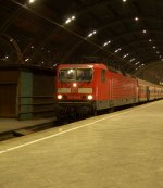 143 856-3 im HBF Leipzig mit einem RE nach Erfurt ... 143 856-3 im HBF Leipzig mit einem RE nach Erfurt ...
