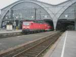 Hier 143 070-1 mit einem RE50 nach Dresden Hbf., bei ...