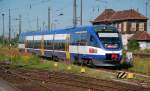 VT 0013 der MRB erreicht am 27.06.10 aus Wurzen kommend ...