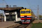 Hauptbahnhof Riga am 30.4.2012.