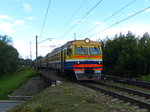 Kurz vor Riga kam mir ER2T 711301 vor die Linse.