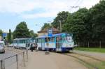 Riga SL 10 (Tatra-Tw 30776) Bauskas iela / Hst Viesites iela am 28.