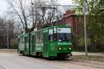 Liepãja, mit fast 75000 Einwohnern drittgrößte Stadt Lettlands, hat den ältesten Straßenbahnbetrieb des Baltikums, Betriebsaufnahme 1899.