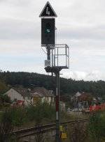 ESig 77F des Bahnhofs Lampertsm�hle-Otterbach in Blickrichtung Kaiserslautern.  ...