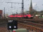 Bahntreiben in Oberhausen-Osterfeld am Ostermontagmittag (5.4.2010)  ...