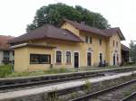 Bahnhof Nendeln in Liechtenstein am 5.Juni 2006