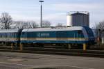 223 069 des Arriva-L�nderbahn-Express in Lindau Hbf aufgenommen am 28.12.2009 ...