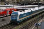 223 064 des Arriva-L�nderbahn-Express in Lindau Hbf aufgenommen am 28.12.2009 ...