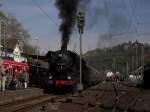 Br 44 im Bahnhof ...  Daniel Michler 30.04.2010