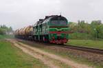 2M62K - 0162 mit Kesselzug in Jonava (07.05.2009)