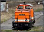 Locon 103 abgestellt am ex BW von Stralsund. am 20.03.07 ...