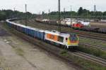 Locon 401 am 03.09.2010 auf dem G�terumgehungsgleis im Seelzer Rbf. ...