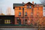 Aus dem besetzten Bahnhof ...  Siegfried He�e 20.02.2012