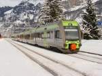 Die Neue L�tschberger RABe 535 108 ... Bf. Kandersteg - ...