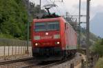 Railion 185 106-2 fuhr ...  Hans V. 19.12.2009