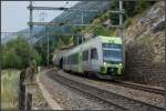 RABe 535 104 und RABe 525 007 der BLS fahren ...