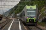 RABe 535 104 und RABe 525 007 der BLS fahren ...