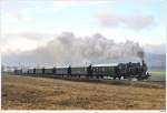 lokalbahn-ferlach-weizelsdorf Dampflok 88.103 mit einem Krampuszug von Weizelsdorf nach Ferlach. N�he Dornach, 28.11.2009.