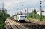 185 661 & ES64 F4-004 am 030810 am Heimeranplatz  ...