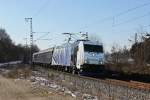 185 661 mit DLr ...  Dennis Kraus 30.01.2012