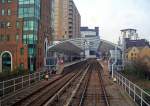 london-docklands-light-railway-dlr Crossharbour Station, 17.3.010. N�chste Station ist Mudchute.