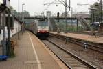 BR 186 101 rauscht mit lautem Get�se und Gerausche durch ...