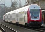 Gegenlichtaufnahme des IR 3741 im Bahnhof von Ettelbrck am 03.02.08.