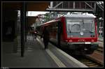 628 506 der CFL steht als RE 5223 zur Abfahrt nach Trier Hbf bereit. Aufgenommen am 21.06.2011.