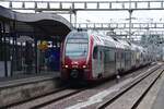 LUXEMBOURG, 21.06.2023, 2310 der CFL als RE 459 nach Rodange im Bahnhof Luxembourg