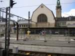 zur Zeit herrscht Baustellenbetrieb am Luxemburger Bahnhof! 06.04.08