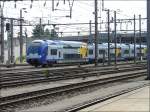 Ein Triebzug der SNCF kommt am 08.06.08 aus Nancy und fhrt in den Bahnhof von Luxemburg ein.