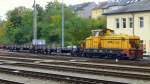 Bahnhof Petingen (Luxemburg), CFL cargo 314 (MAK 800170, Baujahr: 1970, 72 Tonnen, 55 km/h). 09.10.2013