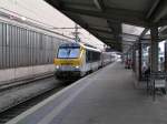 Lok 3013 fhrt im Bahnhof Luxemburg ein, um danach die Fahrt in Richtung Lttich fortzusetzen. 23.09.07 