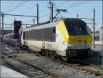 Einfahrt der 3015 mit dem IR Liers-Luxemburg in den Bahnhof Lige Guillemins am 30.03.09.