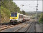 CFL 3013 fhrt in den Bahnhof von Wilwerwiltz ein (26.04.2011)