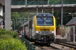 3005 mit IR im Bahnhof von Clervaux.