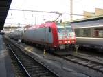 CFL 4019 mit einem zug im Luxemburg Hauptbahnhof.