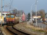 Treibzug 2016 hat den Bahnhof von Diekirch soeben in Richtung Ettelbrck verlassen.