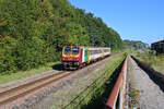 CFL 2011 hat gerade Dudelange-Usines verlassen und erreicht in Kürze sein Ziel Volmerange-les-Mines. (07.09.2023)