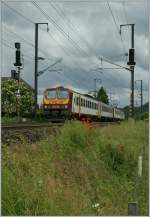 Die beiden  Z2  2018 und ein weiterer erreichen von Luxembourg kommend in Krze Mersch.
15. Juni 2013