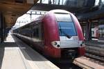 LUXEMBOURG, 21.06.2023, Zug 08 der CFL im Zielbahnhof Luxembourg