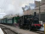 150 Jahre Eisenbahn in Luxemburg. Am Nachmittag des 09/05/2009 wurden die Pendelzge zwischen dem Bahnhof und dem Ausstellungsgelnde gezogen von der T3 6114 und  Anna Nr 9 , eine Stiftung des Eschweiler Bergwerkvereins an die AMTF (Train 1900). Als Schublok fungierte 1023. Werde auch ein Video des Pendelzugs einstellen.